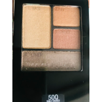 Sombra Maybelline Expert Wear Quad Reno Sunlit Bronze x 4.8 gr  