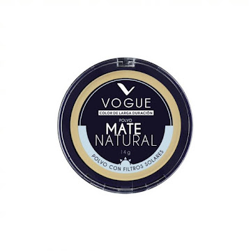 Polvo Vogue Compacto Natural Durazno x 1 und  
