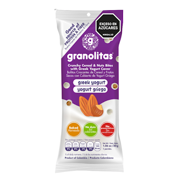 Cereal Granolitas Yogurt   Griego Paquete X 30 Gr  