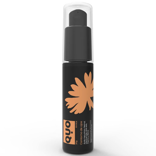 Contorno De Ojos Quo Skin Care ANDREA ACOSMETICS 30ML x 1 Hidrata la piel del contorno de los ojos, ayudando a prevenir la pérdida de humedad  Mejora la apariencia de las ojeras y restaura la flexibilidad.el arnica es antiflamatoria, hidrata y antioxidante. 