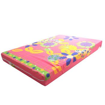 Solo Online Colchoneta Dormilones   Rosada Estampada Con Forro Removible X 1 Unidad 
