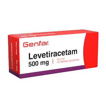 Levetiracetam Genfar 500 mg Caja x 30 Comprimidos  