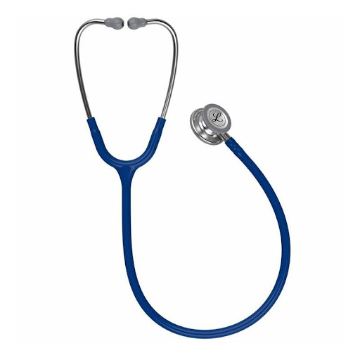 Estetoscopio Litman N/Blue Classic Iii N Littmann  x 1 Ideal para escuchar sonidos del corazón, pulmones y otros órganos en adultos y niños. Su diseño de doble campana permite alternar entre frecuencias altas y bajas con solo ajustar la presión. Es cómodo