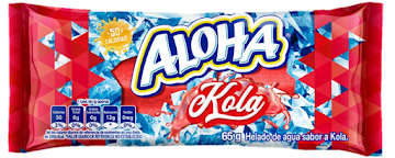 Paleta Crem Helado   Aloha Kola X65g 