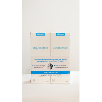 Limpiador Hidratante   Aquasense Inbiotech Pack  x 2 und 