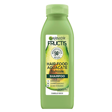 Shampoo Fructis Hair Food Aguacate Frasco x 300 ml  