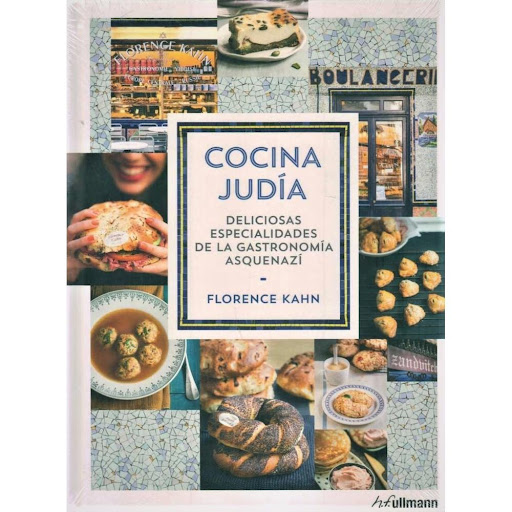 Cocina Judia H.F. Ullmann Libro x 1.0 Florence Kahn, que regenta una tienda de especialidades yidis en París, ha elaborado una exquisita selección de recetas centerarias que harán las delicias de los amantes de la gastronomía .Este libro 