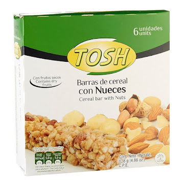 BARRA DE CEREAL TOSH  undefined