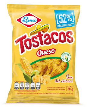 Pasabocas Ramo Tostacos Queso x 38 gr  