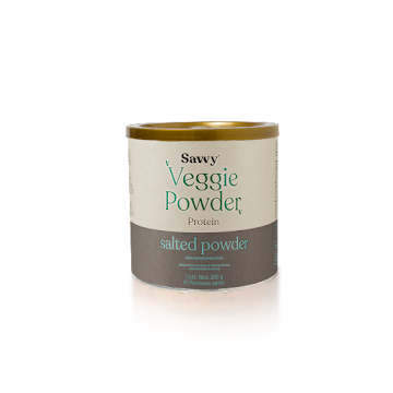 Veggie Powder Savvy   Protein Salted Powder x 365 gr 