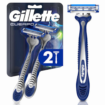 Cuchilla de Afeitar Gillette Máquina de Afeitar Cuerpo Blíster x 2 und  