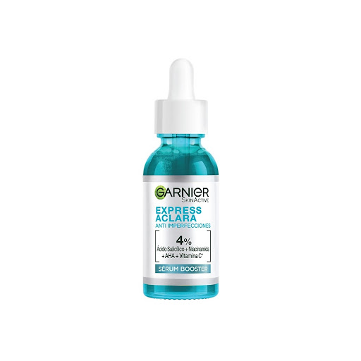 Sérum Garnier Express Aclara Anti Imperfecciones con Ácido Salicílico y Niacinamida Frasco x 30 ml