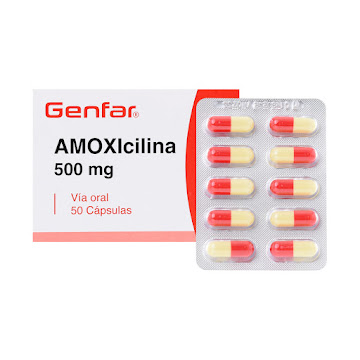 Amoxicilina 500 mg Genfar Fracción Blister x 10 Cápsulas  
