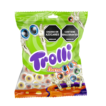 Gomas Trolli Horrorojos   Paquete x 45 gr 
