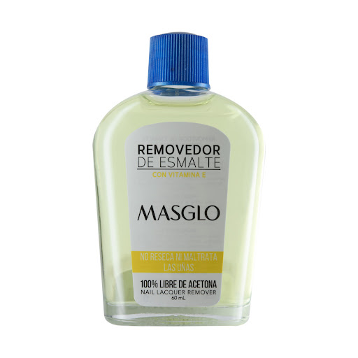 Quitaesmalte Removedor Masglo Belleza Profesional Esmalte Vitamina E x 60 ml