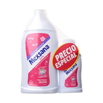 Polvo Mexsana Lady Fragancia Para Pies Unds 300g+85g  