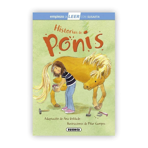 Historias De Ponis (t.d) Nivel 1 Susaeta Ediciones Libro x 1.0 Historias de ponis  A Tere le encantan los ponis, ¿a ti también? Entra en este libro para aprender con ella sobre sus animales favoritos y para vivir aventuras con el travieso poni Tango.   DETALLE DE