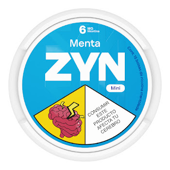 Bolsas de Nicotina Zyn Cool Mint 6mg Lata x 15 und  