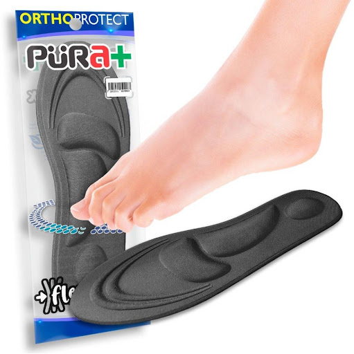 Plantilla Ultra Flex Talla 40-46 Pura+ Empaque individual con un par de plantillas recortables. x 2 undefined