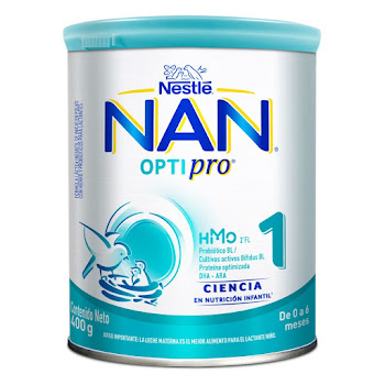 Fórmula infantil NAN Optipro Etapa 1 Lata x 400 gr  