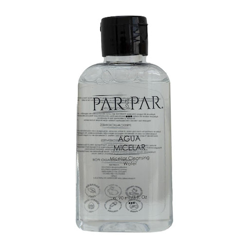 Agua Micelar 90ml PARPAR Tipo de envase: PET Biodegradable x 1.0  