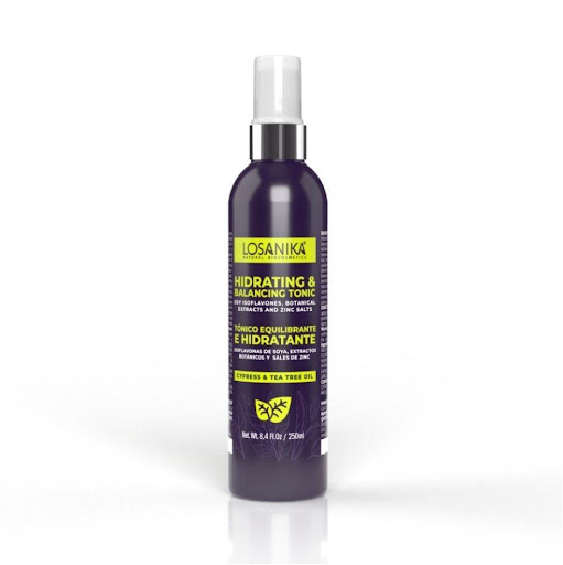 Tónico Equilibrante e Hidratante Cypress & Tea Tree Oil LOSANIKA 250ml x 1 Tónico vegetal que purifica y equilibra la piel. Con ciprés, tea tree y extractos naturales, ayuda a regular el sebo, controlar el exceso de grasa y reducir la apariencia de poros. Calma y deja la pie