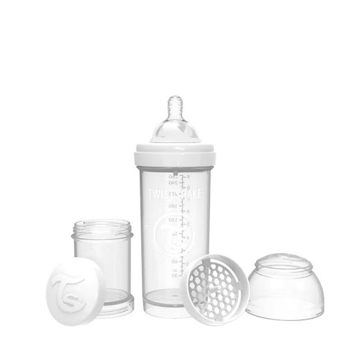 TETERO TWISTSHAKE ANTI-CÓLICO 8OZ 2+MESES BLANCO Twistshake UNIDAD x 1 El pack perfecto con todos los básicos para tu bebé ¡y a un precio increíble!