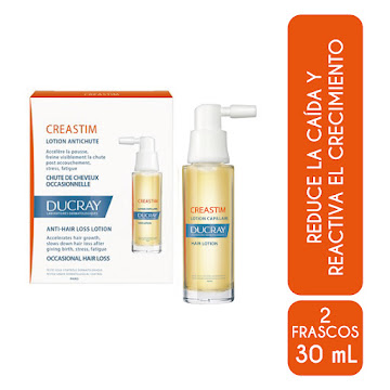 Loción Ducray Anticaída Del Cabello 30 ml x 2 und  