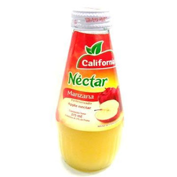 Néctar California Pasteurizado Manzana x 215 ml  