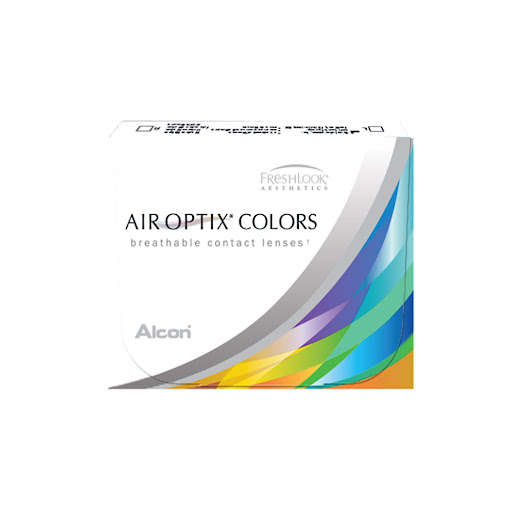 Lentes De Contacto Air Optix Colors Sin Fórmula Reemplazo Mensual Caja x 2 und  
