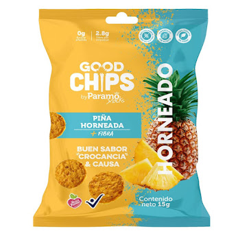 Pasabocas Good Chips Bites De Pina Horneada x 15 gr  
