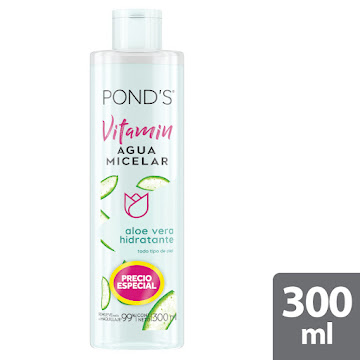 Agua Micelar Ponds Aloe x 300 ml undefined