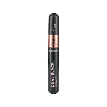 Pestañina Ruby Rose Duo Negra Tubo x 5,3 ml  