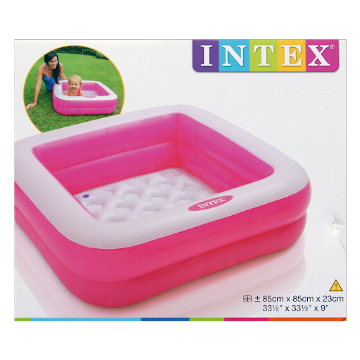 Piscina Inflable Intex   Cuadrada 85X85X23Cm  