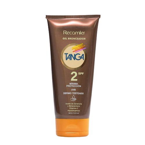 Bronceador Tanga Gel Spf   2 x 200 ml