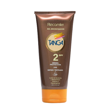 Bronceador Tanga Gel Spf   2 x 200 ml  