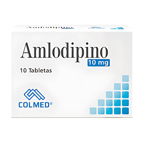 Amlodipino 10 mg Colmed Caja x 10 Tabletas