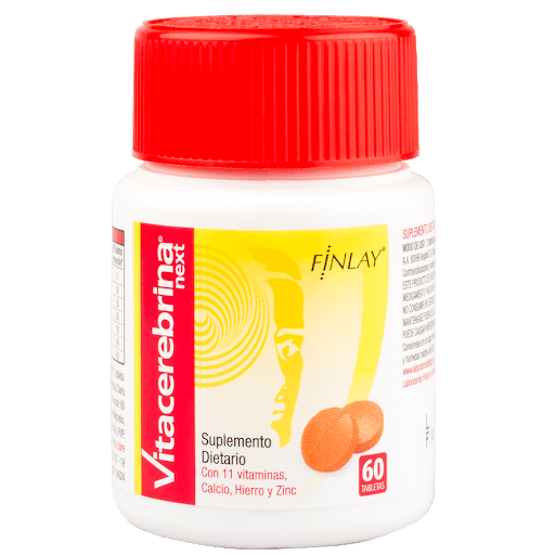 Vitacerebrina Next Multivitaminico Finlay Caja x 60 Tabletas