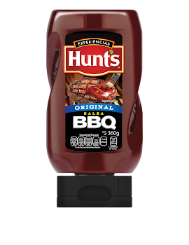 Salsa BBQ Hunts Original Frasco x 360 gr  