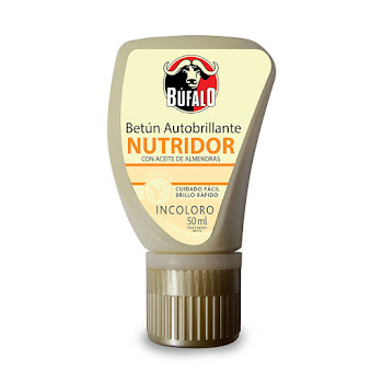 Betún Búfalo Auto Brillante Nutridor Incoloro x 50 ml  