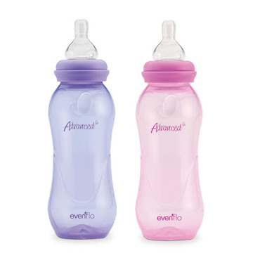 Solo Online Tetero Advanced Light   Color Morado Y Lila 8 Oz X 2 Unidades 
