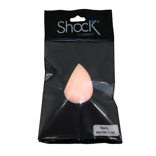 Esponja Shock Maquillaje Rosa Pastel x 1 und