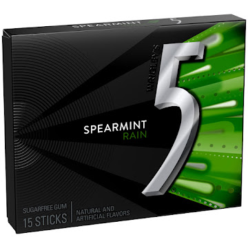 Chicle Five Sabor Lluvia de Hierbabuena x 15 und  