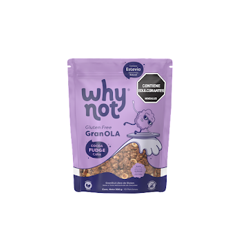 Granola Why Not Cocoa   Fudge Cake Bolsa x 300 g  